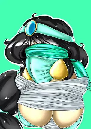 - Jasmine and Kida gag portraits