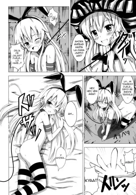 Kuubo Wo-Kyuu-chan no Shimakaze Yuri Dorei Choukyou 1