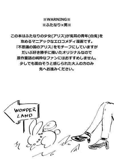 Futanari Alice to Shiro Usagi Oniisan no Aru Hirusagari no Dekigoto