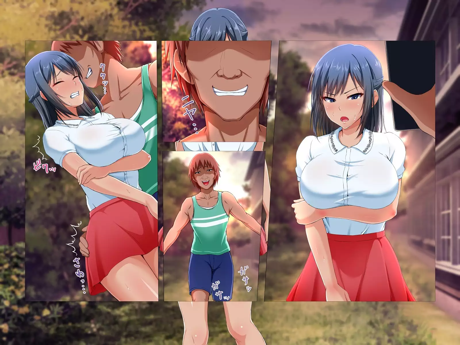 Suiren - Kyouei Mizugi no Mama Okasarete Netorareta Kanojo