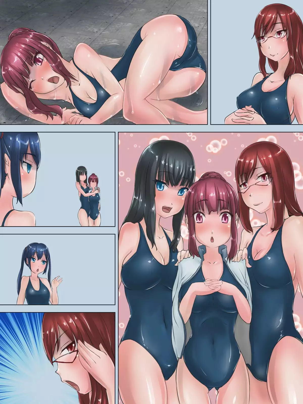 Suieibu no Manager wo Mizuzeme Kenshuu suru o wa