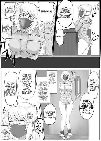 DELINQUENT GIRL ON THE RUN!