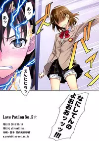 (C86) [alicemiller (Matsuryu)] Love Potion No.5☆ (Toaru Majutsu no Index)