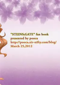 [pooca (Nora Shinji)] Paso ga Nai (SteinsGate) [English]