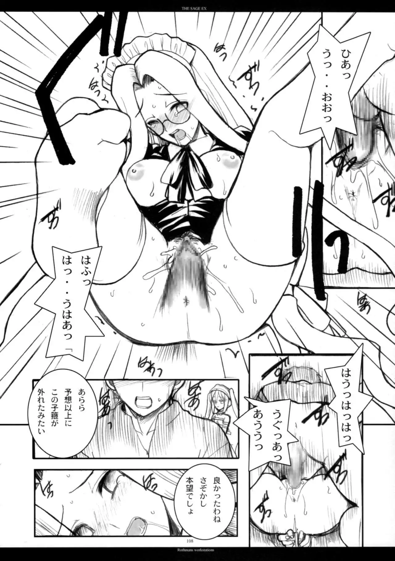 The SAGE ex Yoru Nuki Rider-san