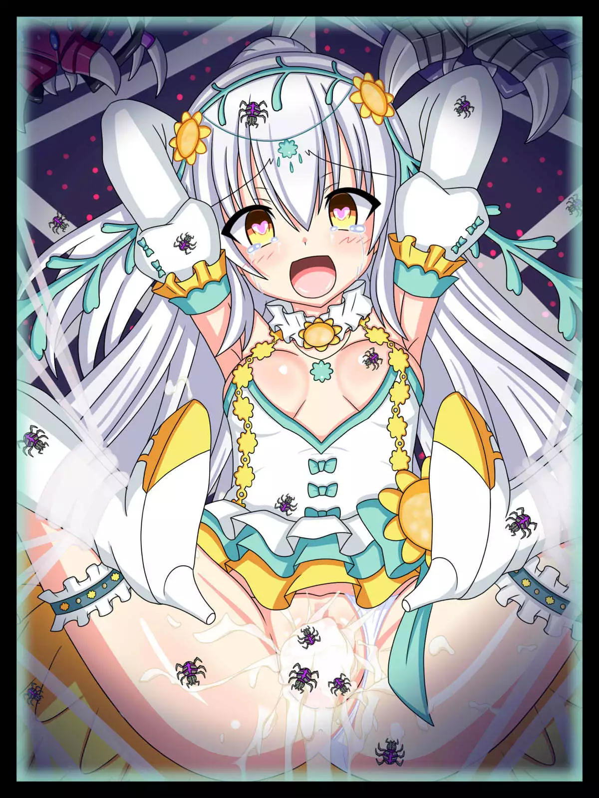 "Hanazono no Seiya" Shirotaegiku