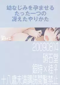 (C76) [Shousekidou] Osananajimi wo Harama Serutatta Hitotsu (Gintama)