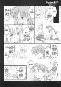 (CR37) [Shimoyakedou (Ouma Tokiichi)] Emotion RED (Fate/stay night) [English] [SaHa]