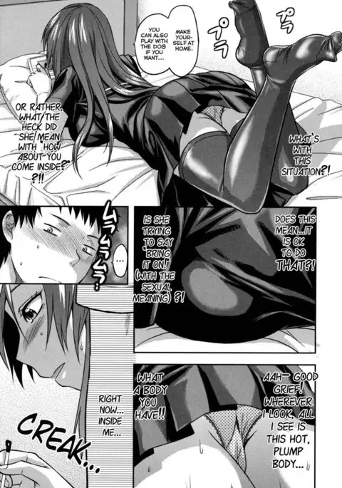 The room and the puppy and Masaki-san