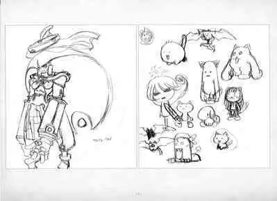 ALICESOFT ORION SCRIBBLES with CROQUIS ULTIMATE EDITION VOL.1 織音計画特別版 ラフ画集