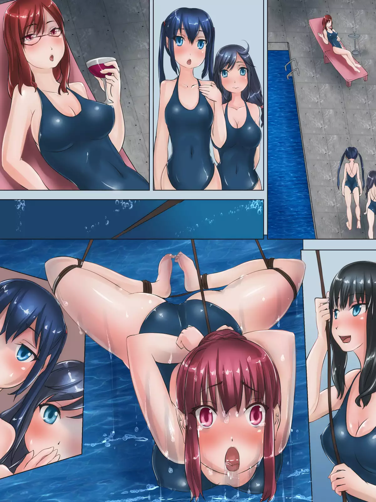 Suieibu no Manager wo Mizuzeme Kenshuu suru o wa