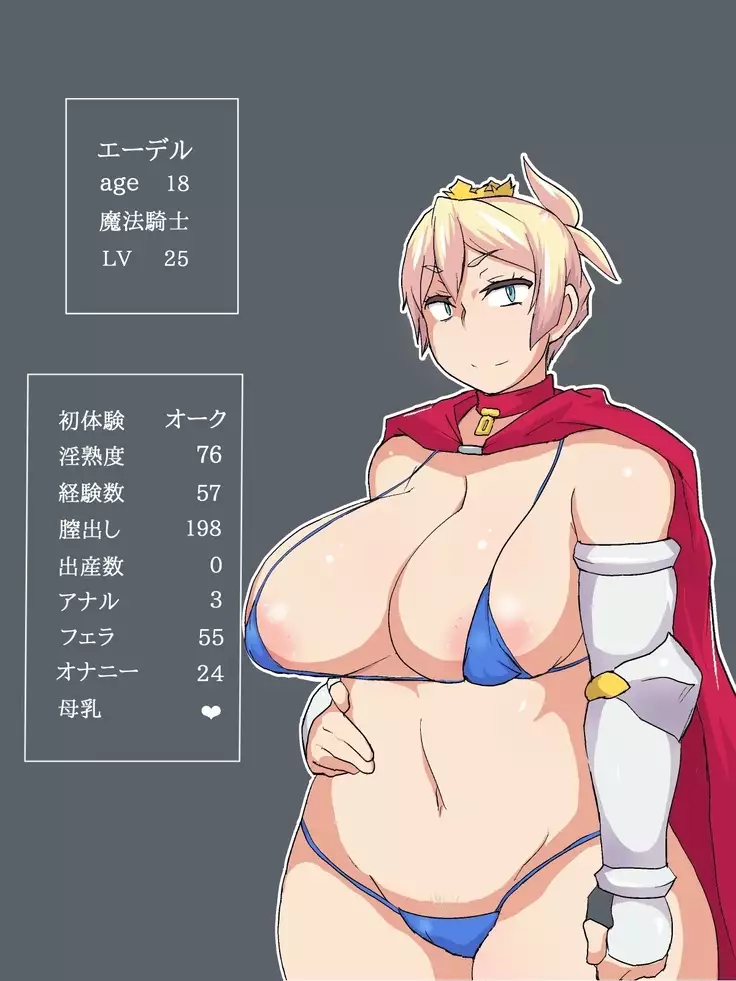 Tanetsuke Senyou! Himekishi Edel ～Orc Kangoku Chokyou Hen～