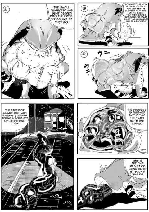 Kaeru marunomi - Frog Vore