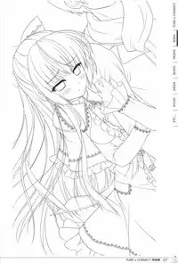 Pure x Connect illustration art book