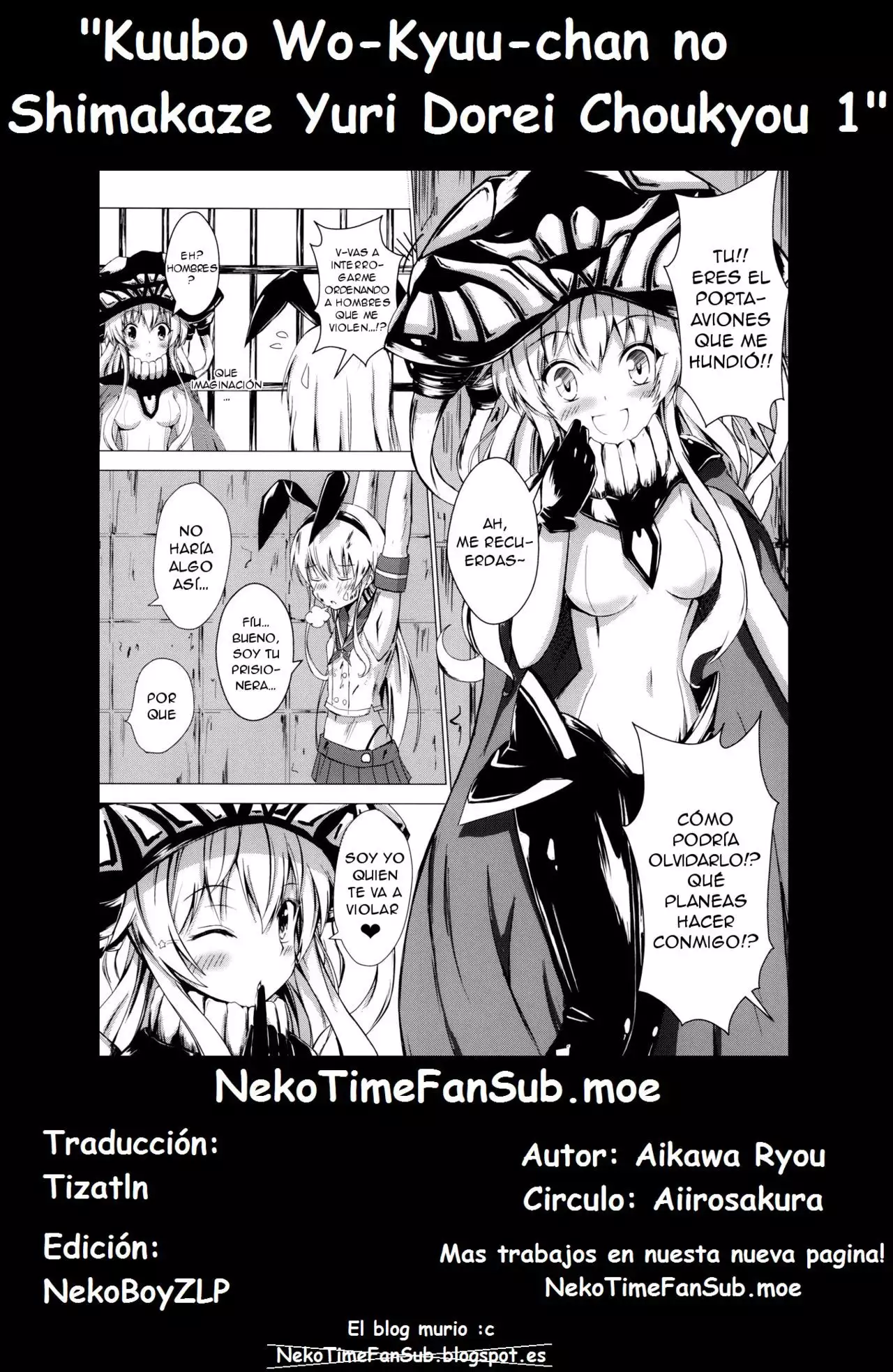 Kuubo Wo-Kyuu-chan no Shimakaze Yuri Dorei Choukyou 1