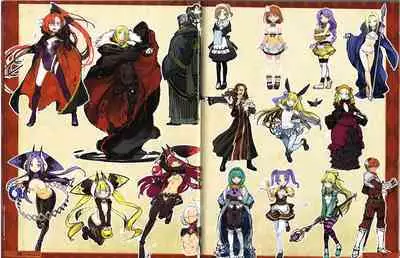 Rance 3 - Leazas Kanraku - Settei Shiryou Rough Gashuu