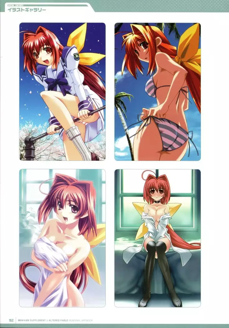 Muv-Luv Supplement & Altered Fable Memorial Art Book