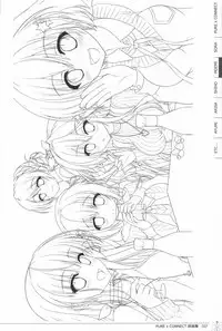 Pure x Connect illustration art book