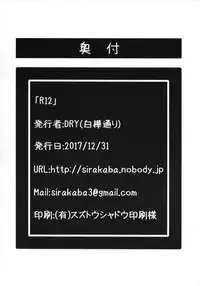 (C93) [Shirakaba Doori (DRY)] R12 (Fate/stay night)