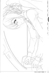 Pure x Connect illustration art book