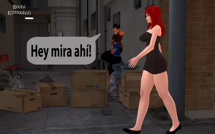 "Robo en el Callejón" parte 1/3 decensored "Ecchi Kimochiii"