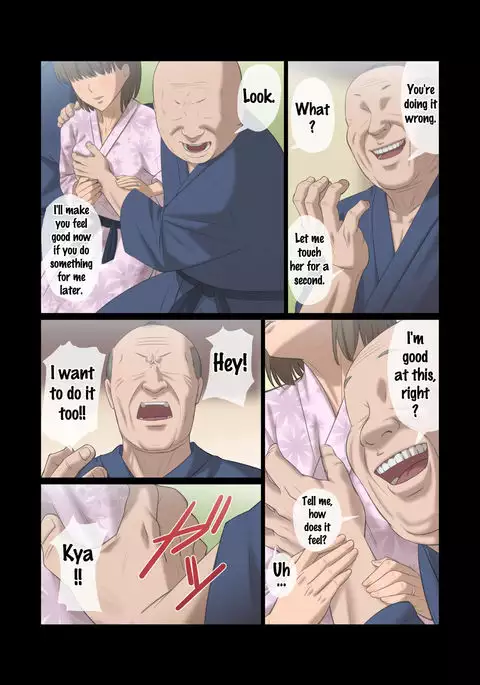 Kinjo no Ojii-san ni Onsen ni Tsureteikarete Okasareta Wakazuma {doujins.com}