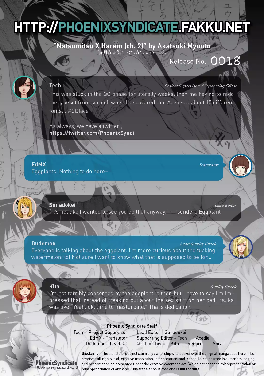 Natsumitsu x Harem! Ch. 1-5