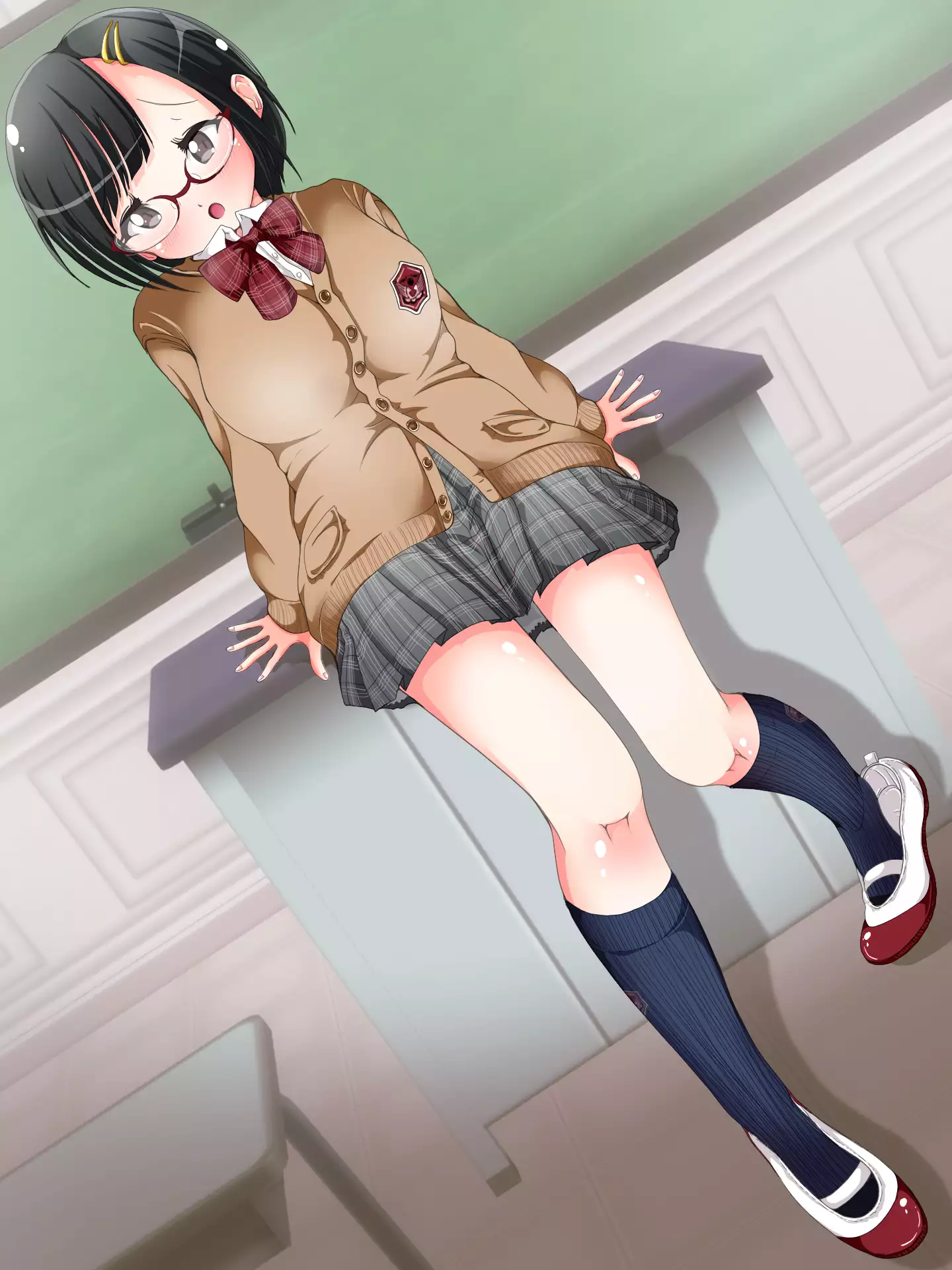 Ashi de Nando mo Choukyou Sarechau!! Aki no Seifuku Kaikan Ashikoki