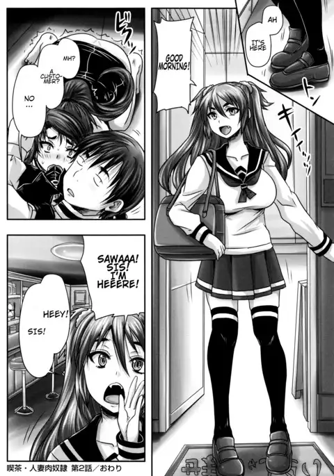 Kissa Hitozuma Nikudorei | Married Meat Slave Cafe Ch. 1-3