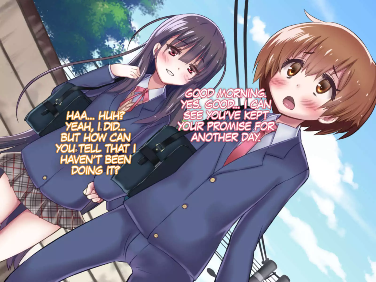 A Relationship about Orgasm Control