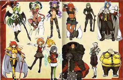 Rance 3 - Leazas Kanraku - Settei Shiryou Rough Gashuu