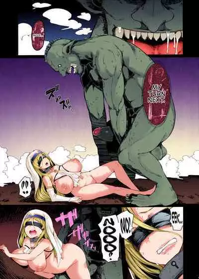 (C96) [Furansowa (EBA)] Sanku no Otome Kouhen (Goblin Slayer) [English] {Hennojin} [Colorized] [Decensored]