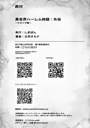 Isekai Harm Monogatari Gaiden ~Natalia Hen~