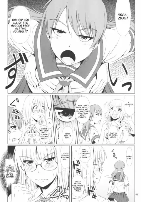 Naisho Nano! -Haruhara-ke Sanshimai Monogatari- 3