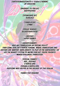 [Thirty Saver Street & Studio Z-Agnam] 2D Shooting (Sailor Moon) [English]