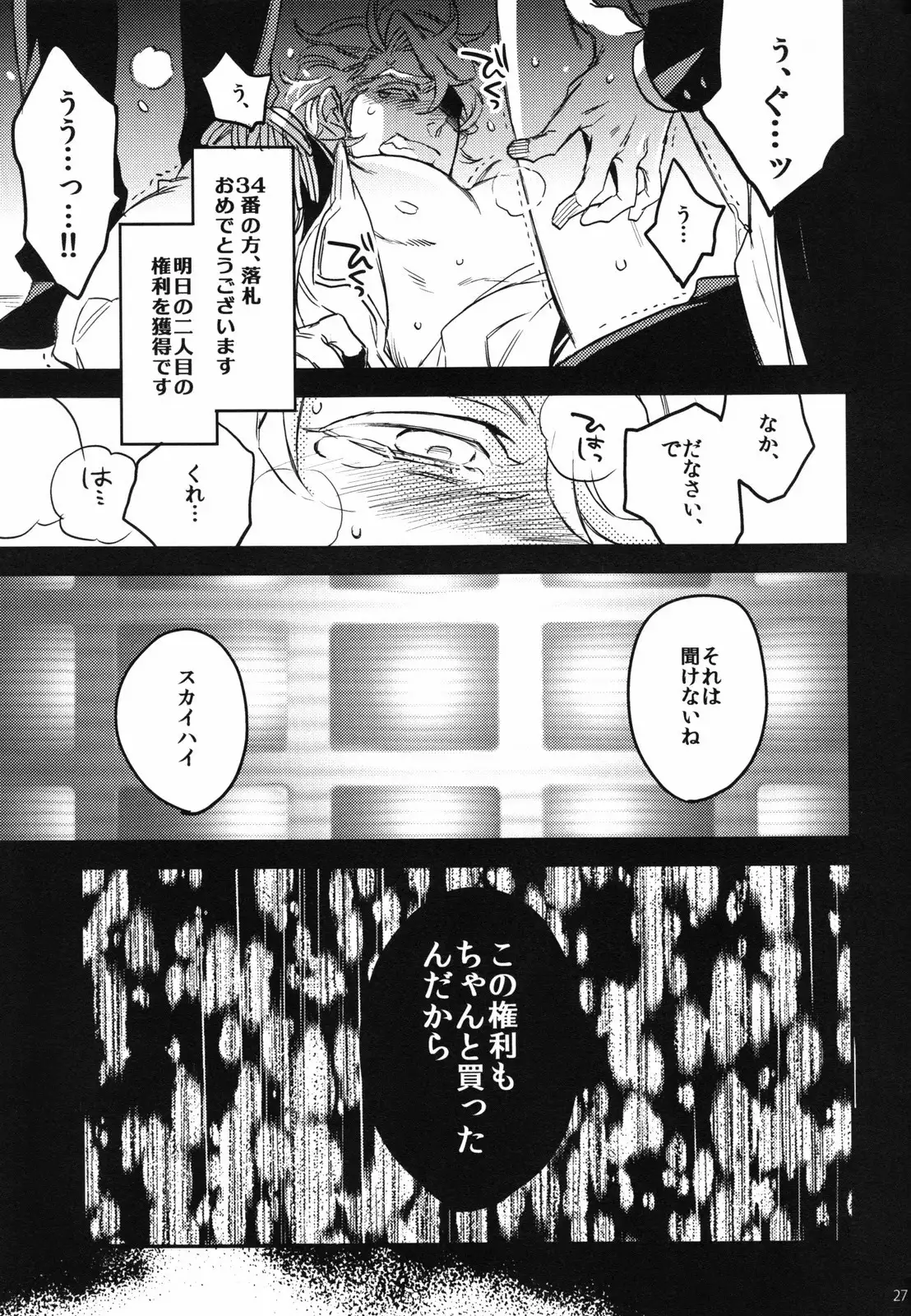 PUT UP SKYHIGH FOR AUCTION