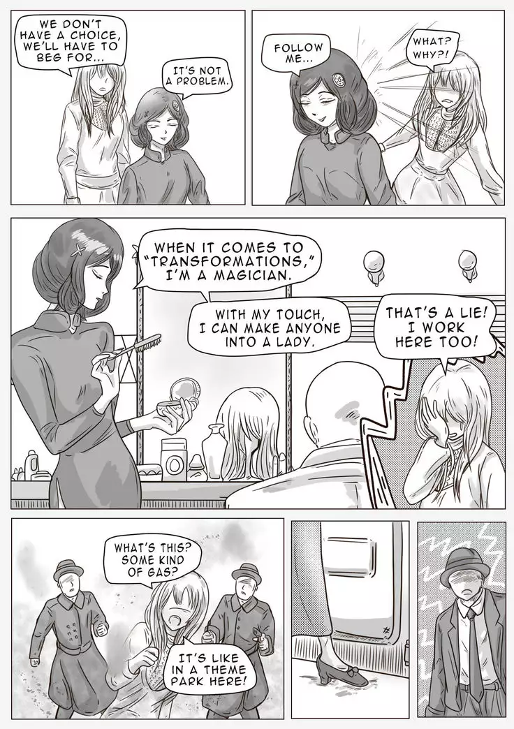 Dressed up!, crossdress in modern times