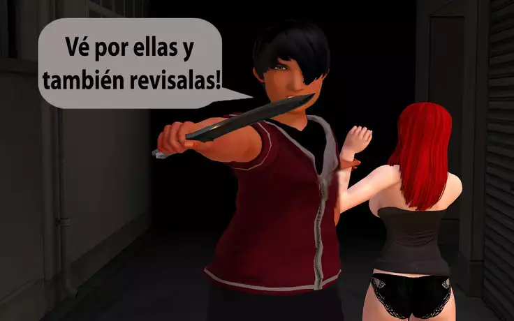 "Robo en el Callejón" parte 1/3 decensored "Ecchi Kimochiii"