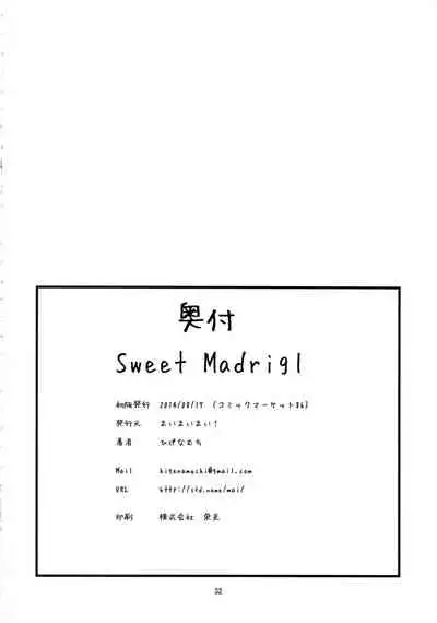 (C86) [Maimaimai! (Higenamuchi)] Sweet Madrigal