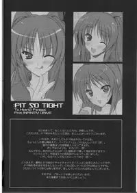 (ComiComi8) [INFINITY DRIVE (Kyougoku Shin)] FIT SO TIGHT (To Heart 2)