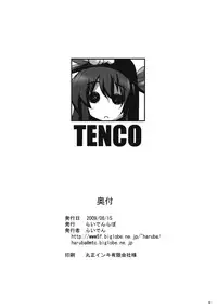 (C76) [Raiden Labo (Raiden)] Tenco (Touhou Project)
