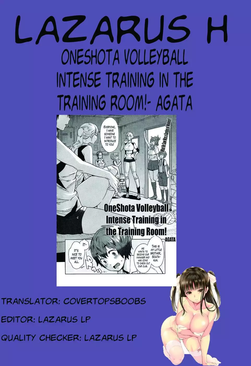 OneShota Volleyball- Intense Training in the Training Room