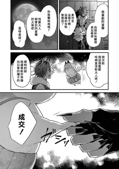 Kemonohito onisan tadaima hatsujochu!? | 兽人小哥正在发情中！？ Ch. 1-3