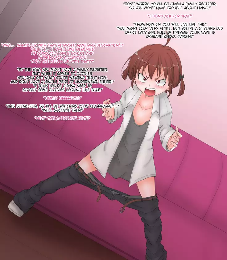 Nyotaika Chippai 5-toushin - Rape Ma ga Nyotaika Sarete Okasaremakuru CG Shuu