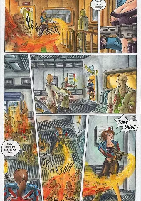 Bad Resident Evil: The Virus X ENGLISH