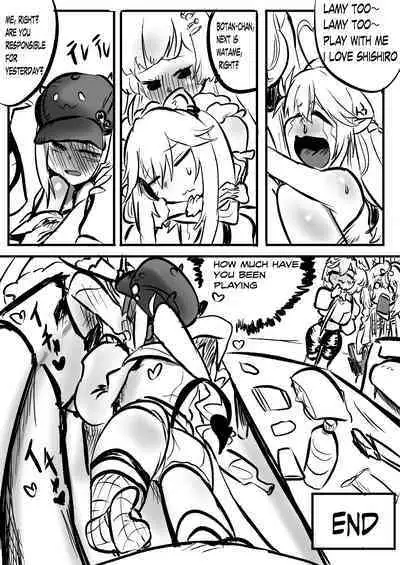 [Momomomo Hakushaku] SHISHITOWA (Shishiro Botan, Tokoyami Towa) [English]