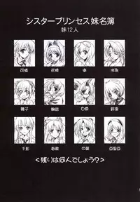 (CR33) [HarthNir (Misakura Nankotsu)] Binzume Sisters Binzume Imototachi 4 (Sister Princess)