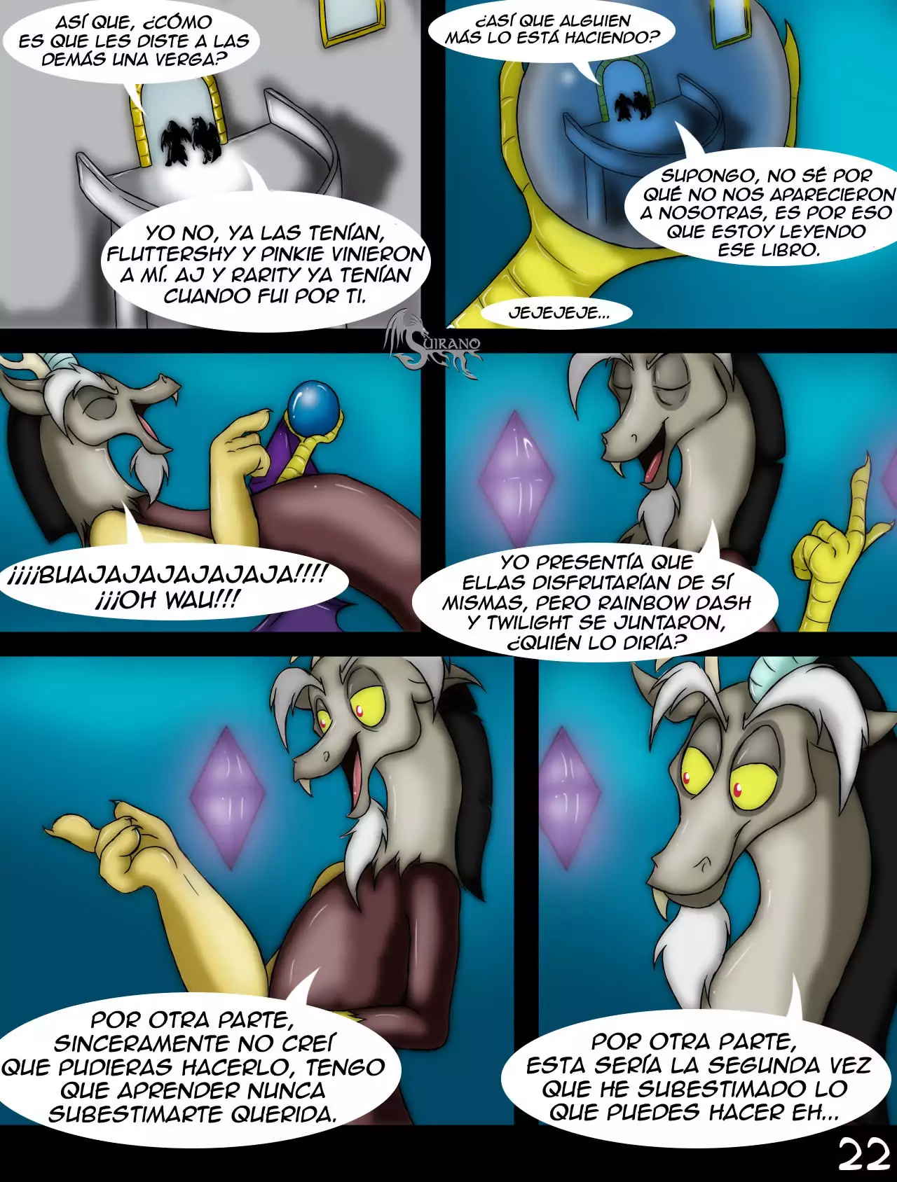 Suirano Artist/MLP ANTHRO/ Spanish and Inglish.