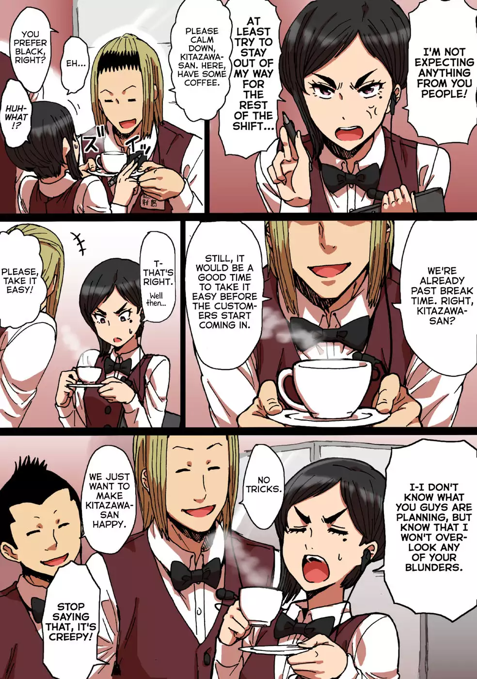 Spraying Instant Lust on the Annoying Boss Lady