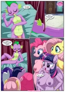 [Palcomix] – Spike’s Ultimate Fantasies or The Dragon King’s Harem